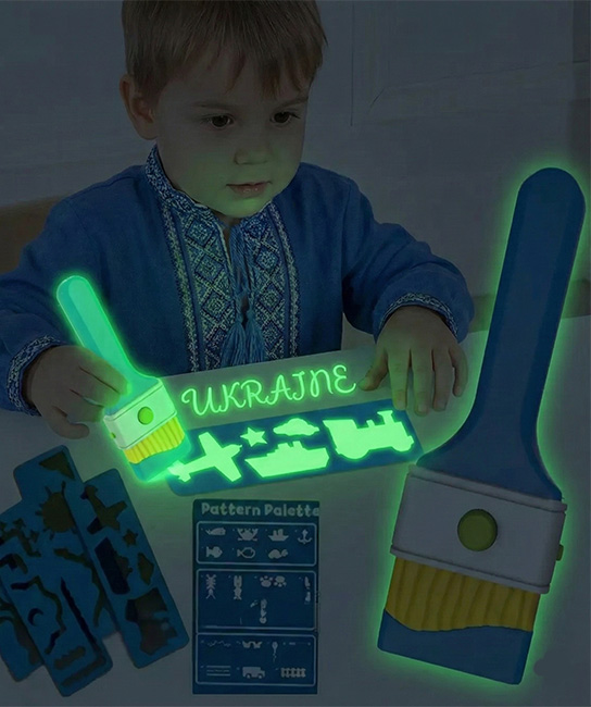 Палітра візерунків Glow Magic набір для малювання